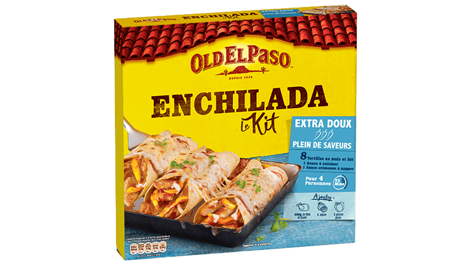 kit pour enchiladas extra doux